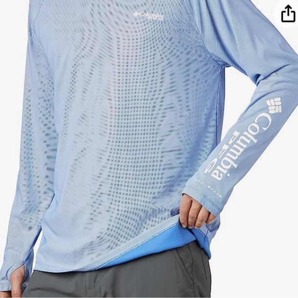 NWT Columbia Men’s Terminal Deflector Hoodie, size XS Sun shirt - Picture 5 of 7